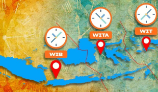 Mendukung Semua Zona Waktu di Indonesia (WIB, WITA dan WIT)